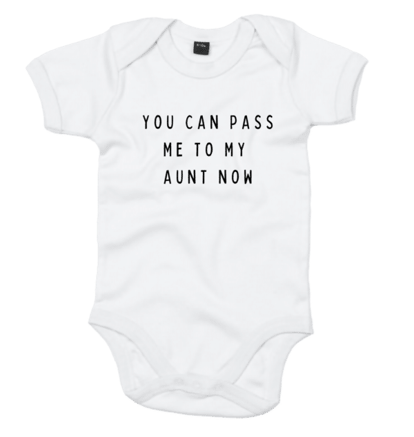 Bio Baby Body "You can pass me to my aunt now"